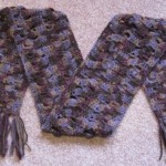 Scarf done, lessons learned