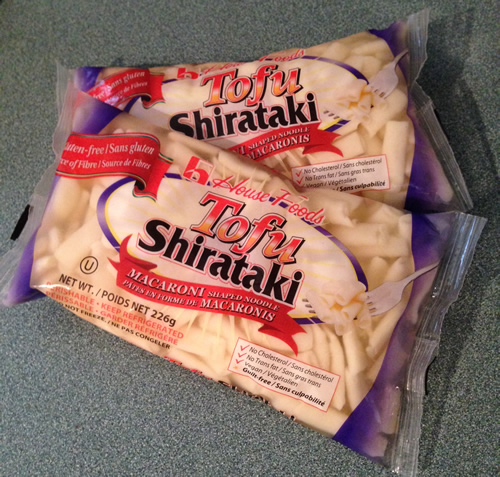 Tofu Shirataki noodles - photo by Laurel Regan